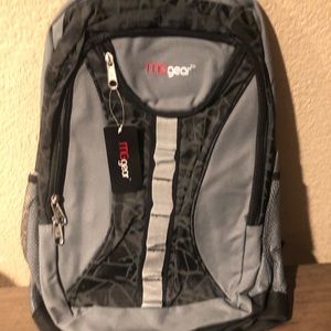 NWT Backpack 2 for the price of 1  black and Grey Mggear 18”. Awesome quality